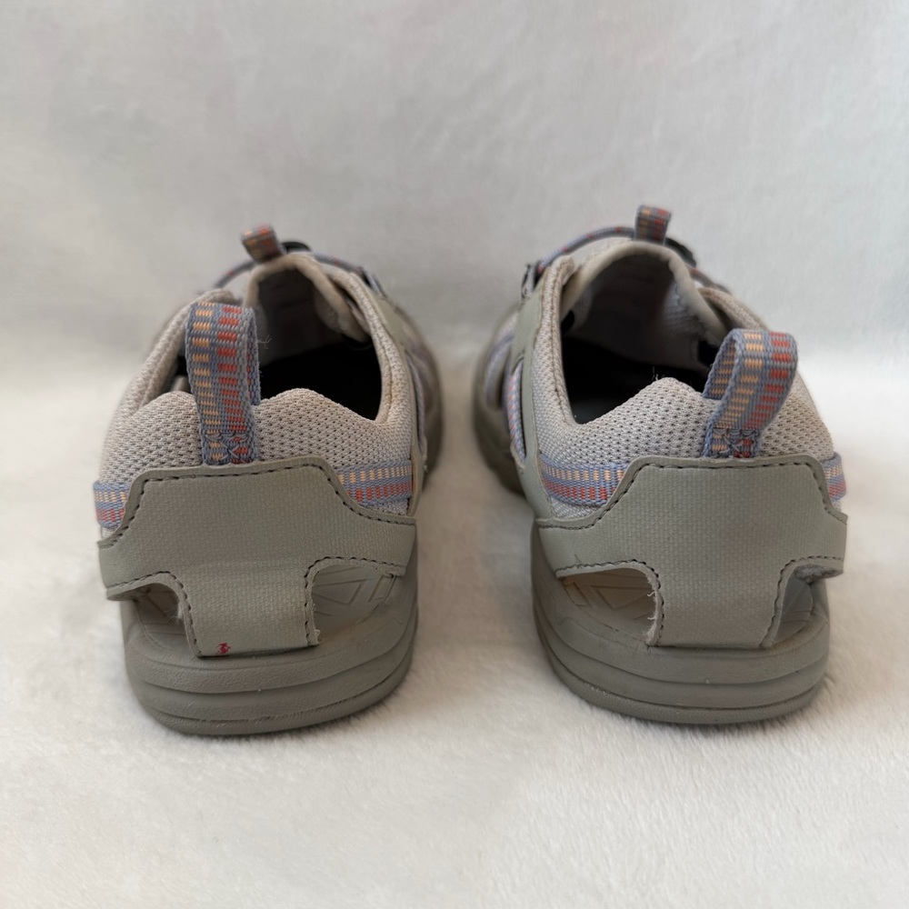 Teva Kid’s Manatee Sandal Gray and Lavender Outdoor Closed Toe Sandals Size 2 - Picture 6 of 11